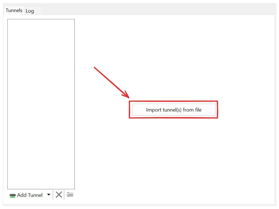 Wireguard on Windows showing how to generate
Tunnel